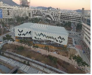 행정중심복합도시 정부세종청사 비알티(BRT) 환승센터.