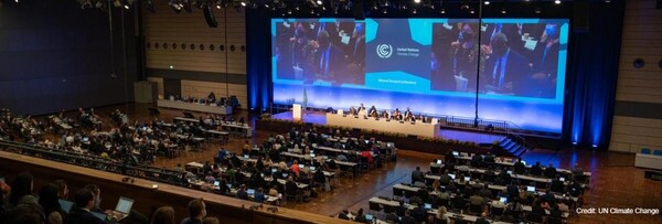 유엔기후변화협약 제 56 차 부속 기관 회의가 2022년 6월 6 일부터 16 일까지 독일 본 세계 컨벤션 센터에서 개최됐다. 사진=유엔기후변화협약