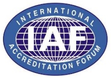 국제인정협력기구(IAF) 로고.