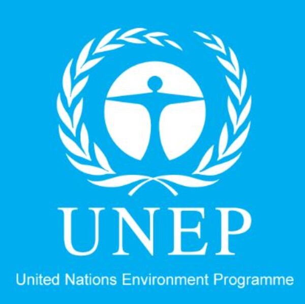 유엔환경계획 로고.