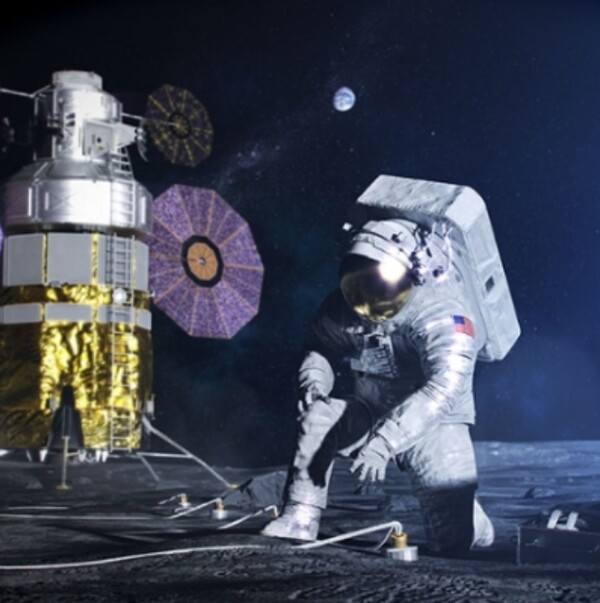 미국이 1970년대 아폴로 프로젝트 이후 50여년 만에 달에 우주인을 보내기 위한 유인 달탐사 프로그램인 ‘아르테미스 프로그램’ 상상도. 사진=NASA(나사)