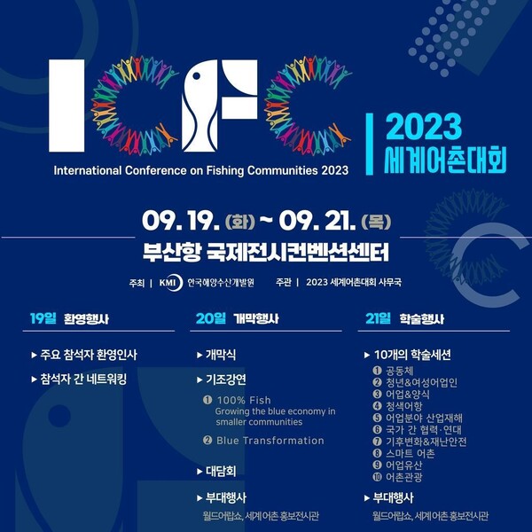 ‘2023년 세계어촌대회’ 포스터.