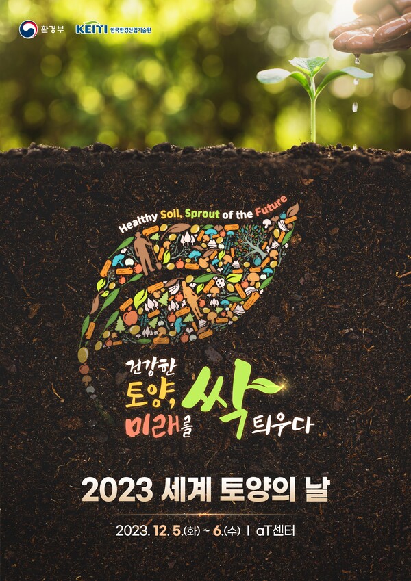 2023 세계 토양의 날 기념행사 포스터.